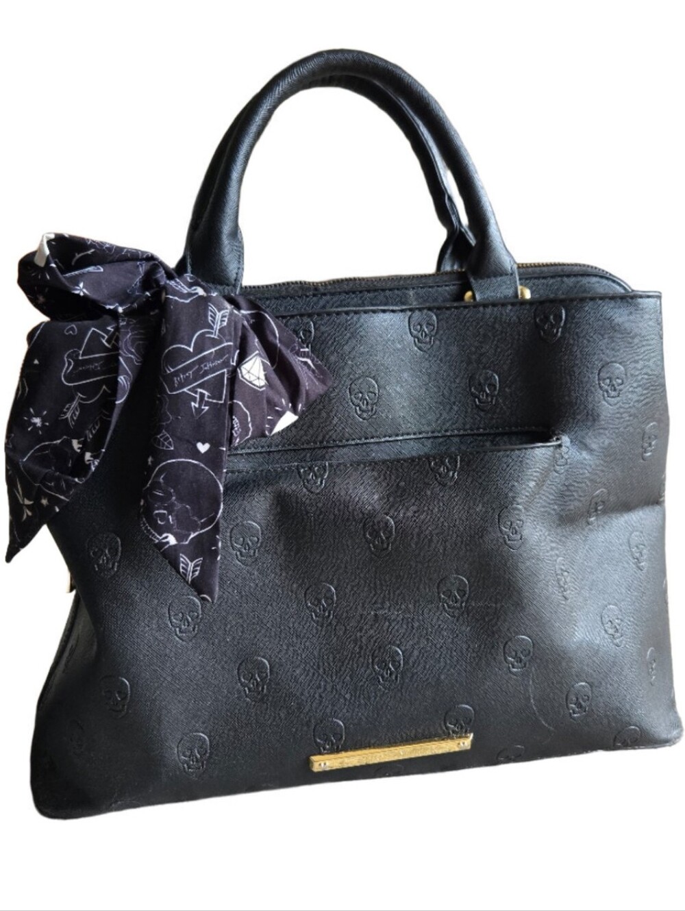 Betsey Johnson Skullicious Satchel